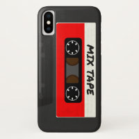 Red Mix Tape - 80s And 90s Retro Inspired Gift