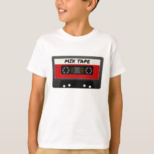 Red Mix Tape - 80s And 90s Retro Inspired Gift T-Shirt