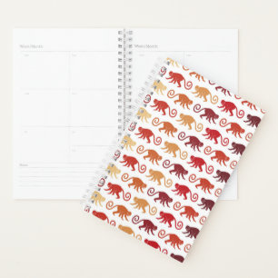 Red Monkeys Pattern Planner