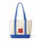 Red Monogram Tote Bag