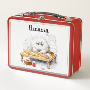 Red Monster Smiling Cartoon Fun Box