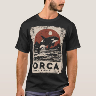 Red Moon, Black Fin T-Shirt