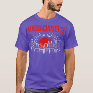Red Moon Massachusetts T-Shirt
