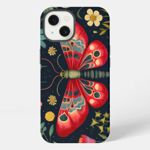 Red Moth In The Night Garden iPhone 13 Case
