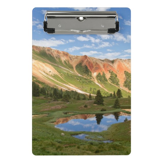 Red Mountain Reflection Mini Clipboard (Front)