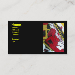 RED MUSE BUSINESS CARD