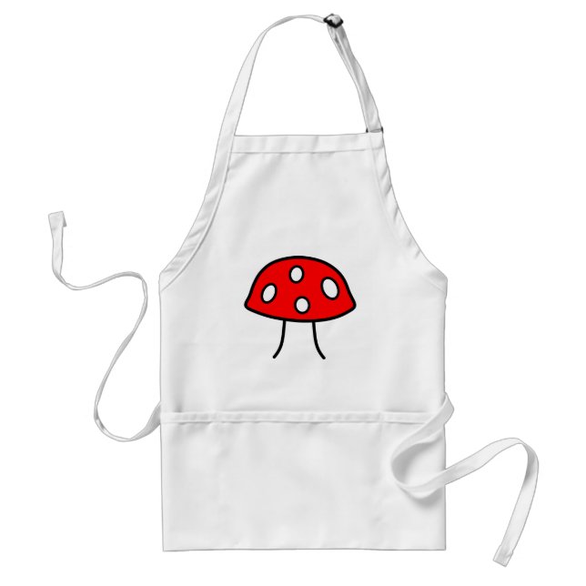 Red Mushroom Apron (Front)