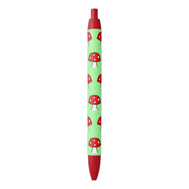 Red Mushroom Pen (Front Vertical)