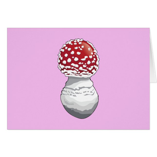 Red Mushroom, Spotted Mushroom, Toadstool (Front Horizontal)