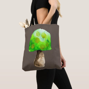 Red Mushroom Toadstool magic Tote Bag