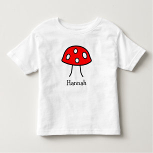 Red Mushroom Toddler T-Shirt