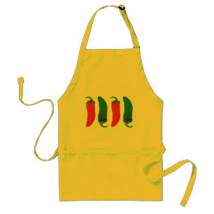 Red N Green Hot Peppers Standard Apron