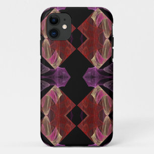 Red n Purple Fractal iPhone 5 Custom Case-Mate ID 11 Case