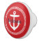 Red Nautical Anchor Monogram