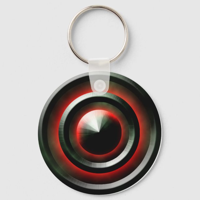 Red Neon Key Ring (Front)