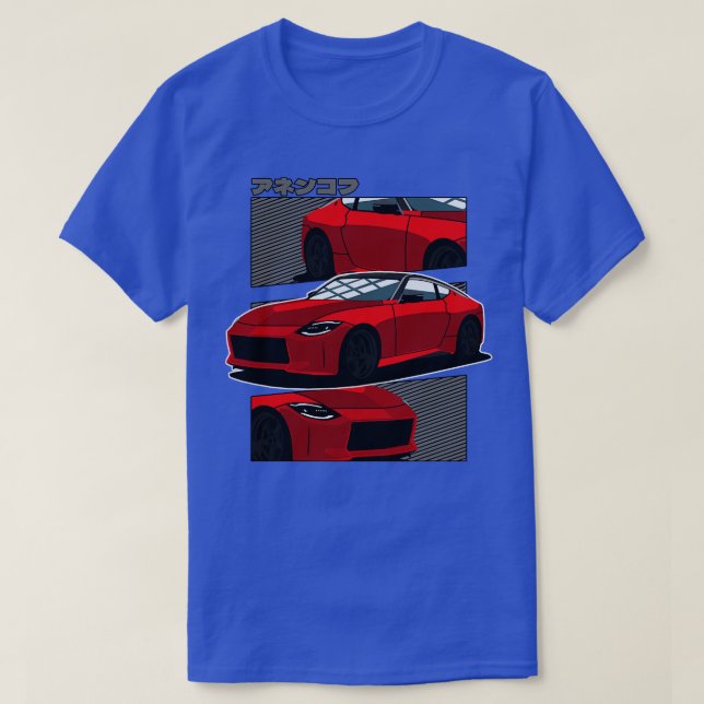 Red Nissan 400z T-Shirt (Design Front)