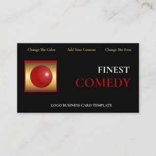 Red Nose Clown Business Card