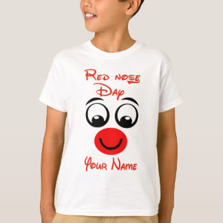 Red Nose Day Personalized T Shirt Comic Refief 