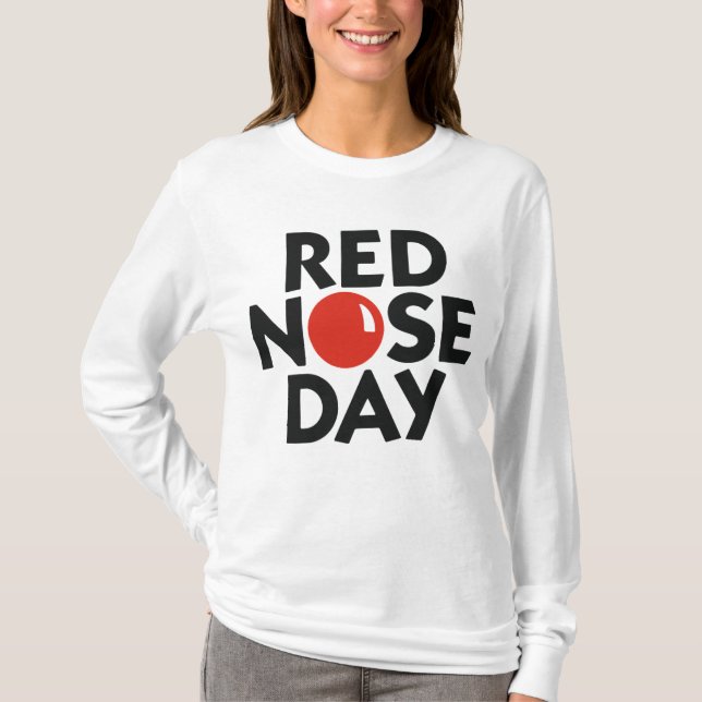 "Red Nose Day" Women's TSHIRT (Front)