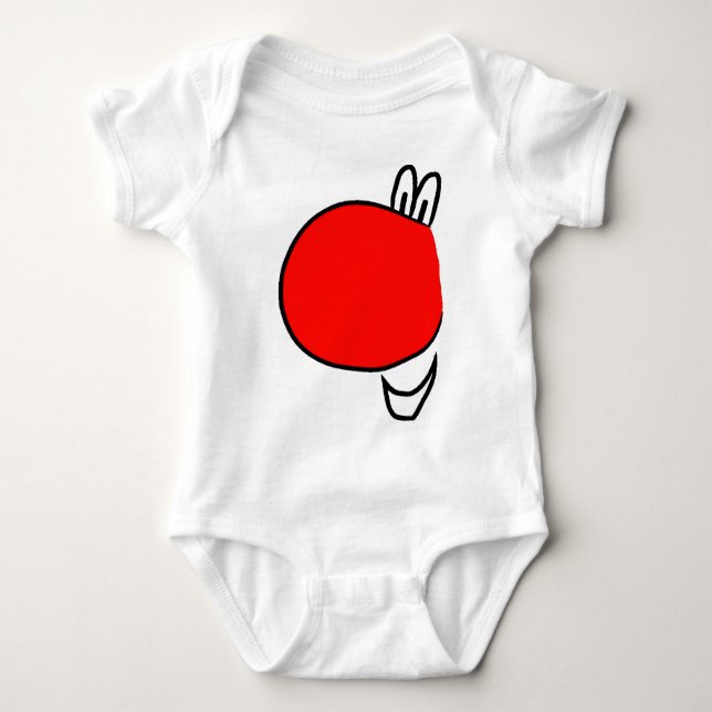 Red Nose Days Clothing Baby Bodysuit (Front)