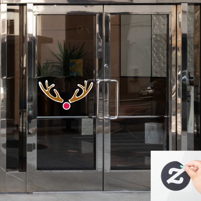 Red Nose Reindeer  (Office Door)