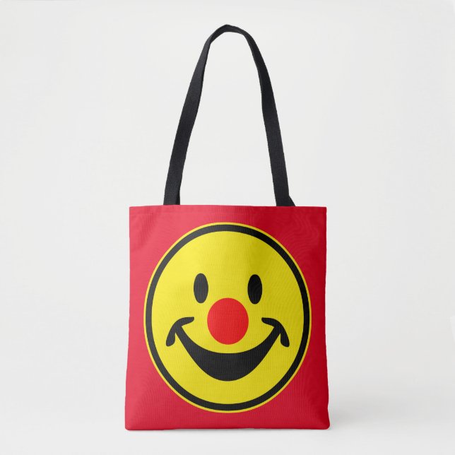 Red Nose yellow + your backg. & ideas Tote Bag (Front)