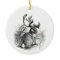 Red Nosed Jackalope Ornament
