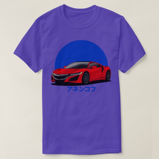 Red NSX T-Shirt (Design Front)