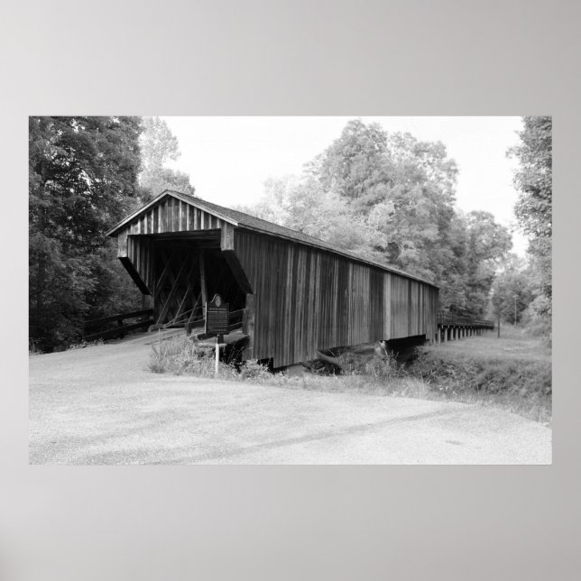 Red Oak Creek Bridge Poster (Front)