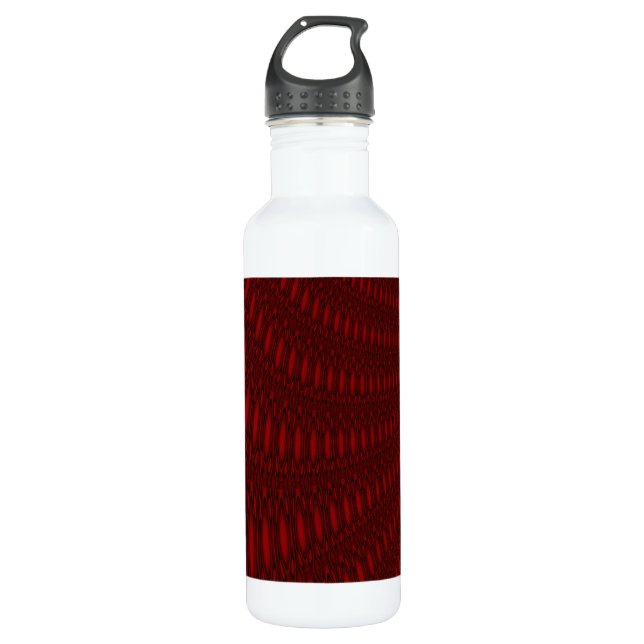 Red Octopus Tentacles 710 Ml Water Bottle (Front)