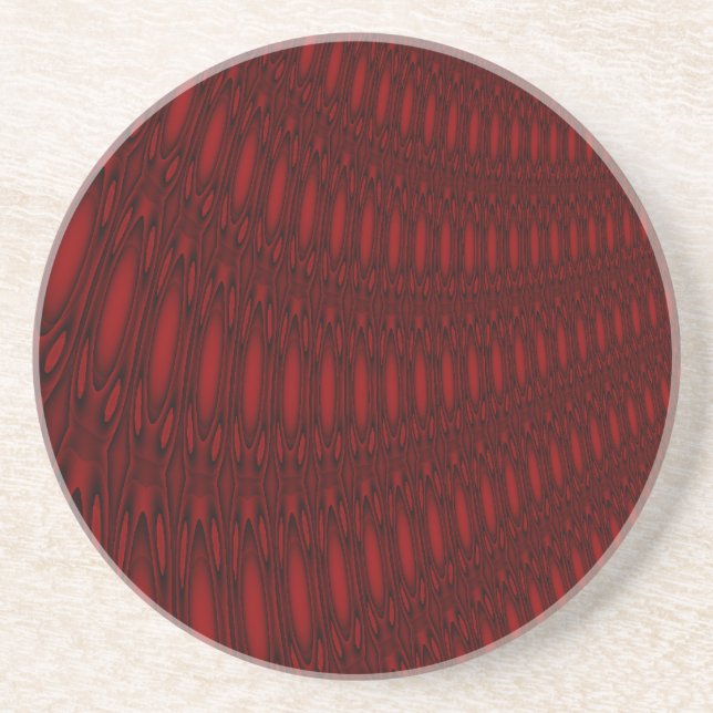 Red Octopus Tentacles Coasters (Front)