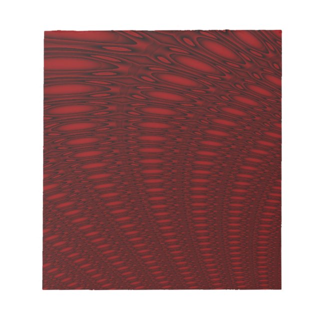Red Octopus Tentacles Notepada Notepad (Front)