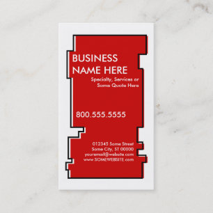 red oddRex Business Card
