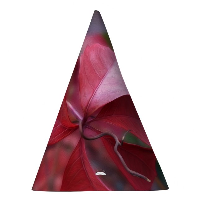 Red of autumn party hat (Right)