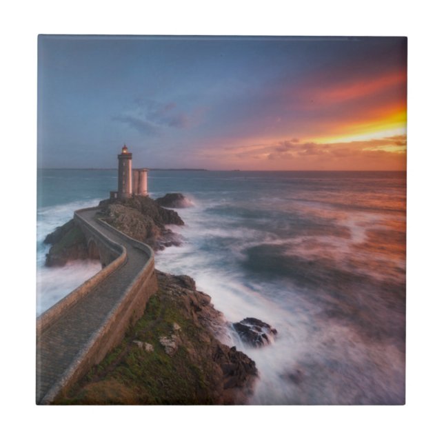 Red of Pleasure Ceramic Tile (Front)