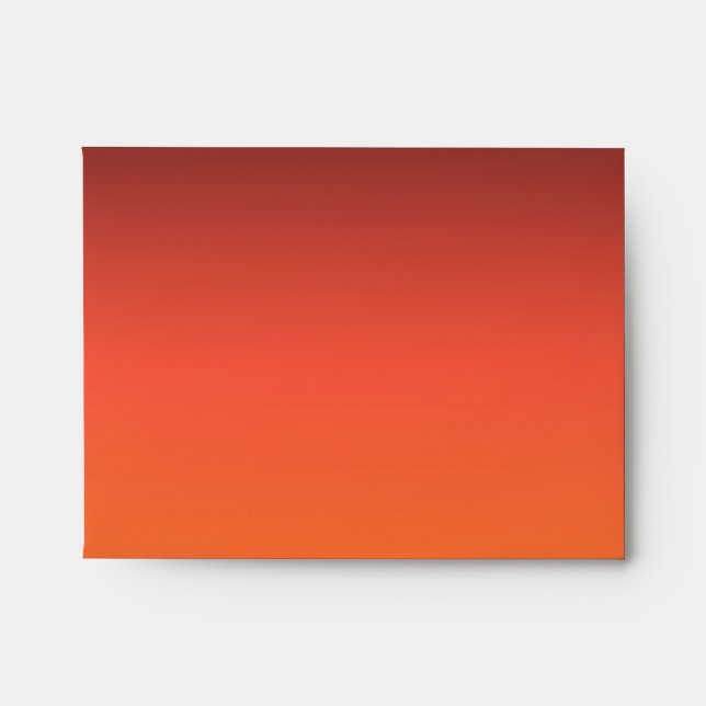 Red Ombre Envelope (Front)