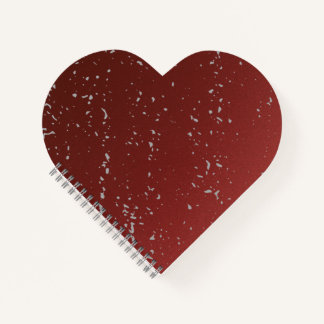 Red Ombre w Grey Specks Notebook – Stylish Journal