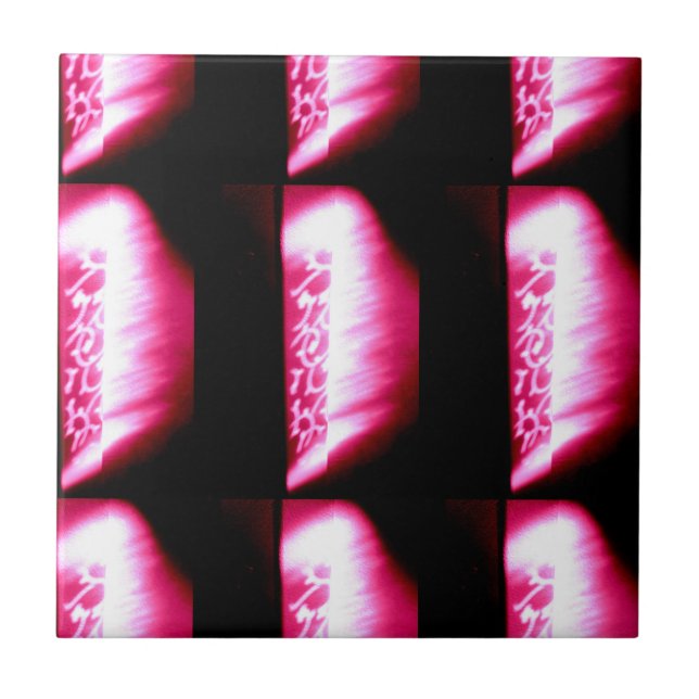 red on black tile (Front)