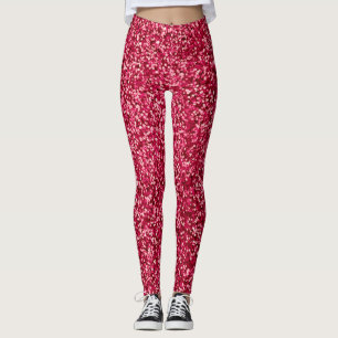 Red on fire leggings