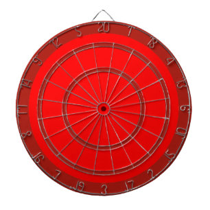 Red on Red Regulation Dart Board