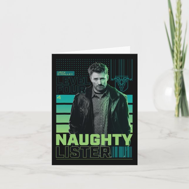 Red One - Naughty Lister  Card (Front)