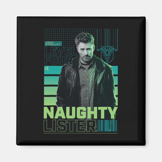 Red One - Naughty Lister  Magnet (Front)