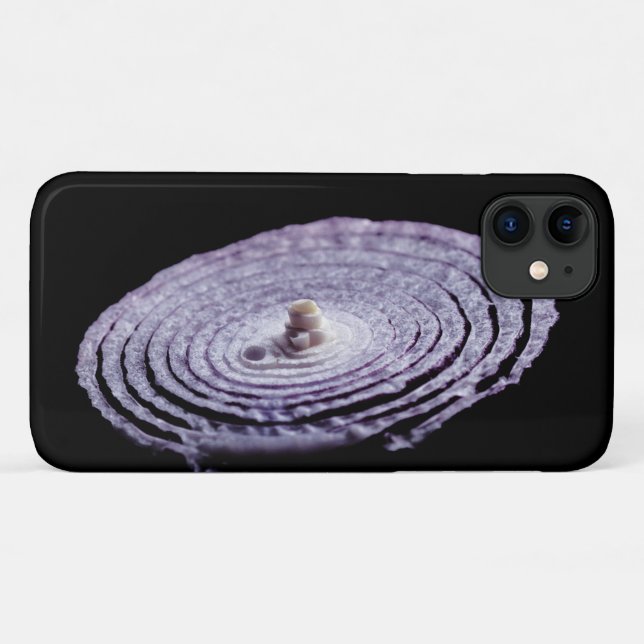 Red Onion Portrait Case-Mate iPhone Case (Back (Horizontal))