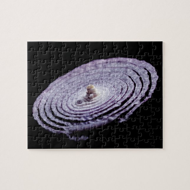 Red Onion Portrait  Jigsaw Puzzle (Horizontal)