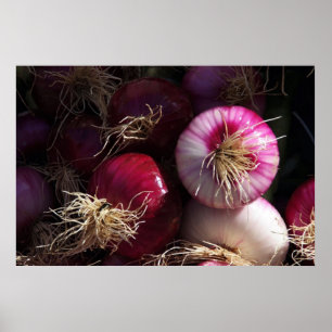 Red Onions Poster