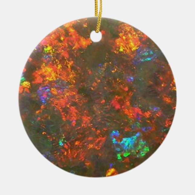 Red opal Ornament (Front)