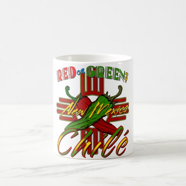 Red or Green? Coffee Mug (Center)
