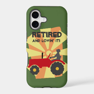 Red or Green Tractor Any Type Phone Case