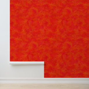 Red Orange Abstract Pattern Wallpaper
