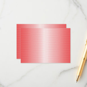 Red, orange, and pink brushstrokes blend together  enclosure card